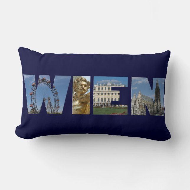 Coussin Rectangle Wien (Recto)