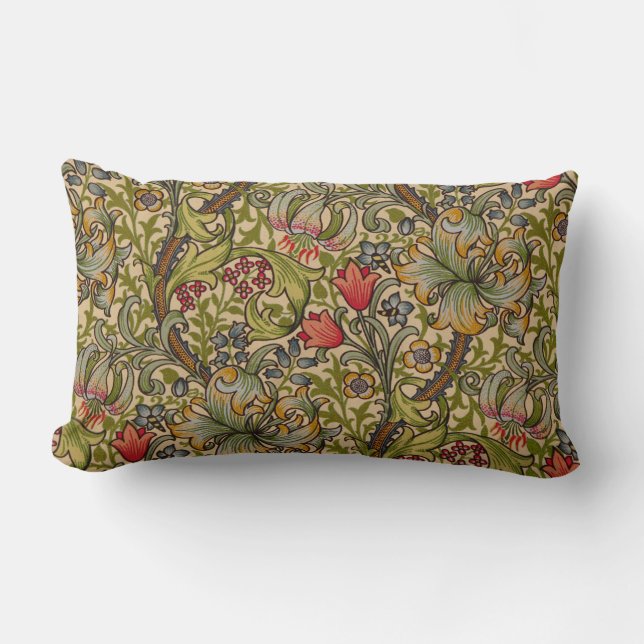 Coussin Rectangle William Morris Golden Lily (Recto)