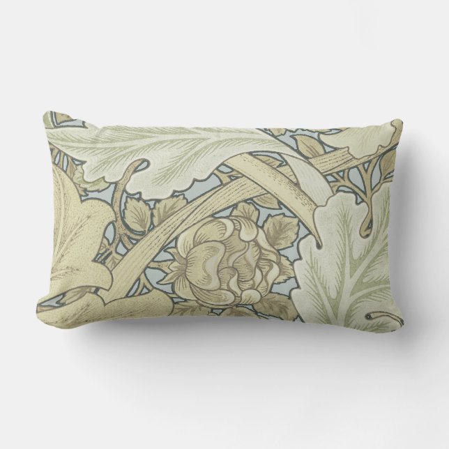 Coussin Rectangle William Morris St James Acanthus Fond d'écran (Recto)