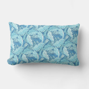 Coussin Rectangle William Morris Vintage Acanthus Foliage bleu