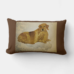 Coussin Rectangle Willoughby The Golden Retriever