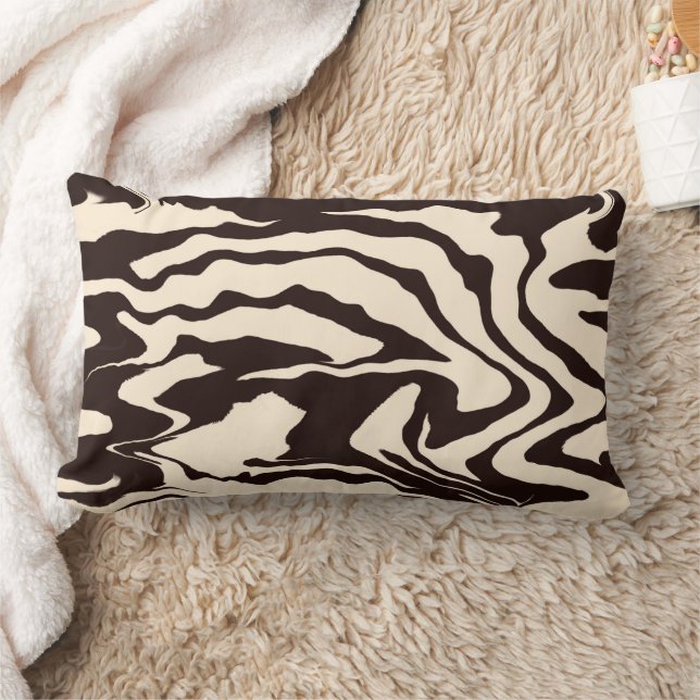 Coussin Rectangle Zebra Poster de animal (Couverture)
