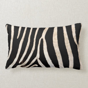 Coussin Rectangle Zebra Stripe/Masquer l'oreiller à lancer, Lumbar