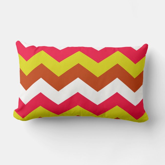 COUSSIN RECTANGLE ZIGZAG PATTERN. (Recto)