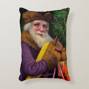 Coussin rectangulaire Amethyst Père Noël