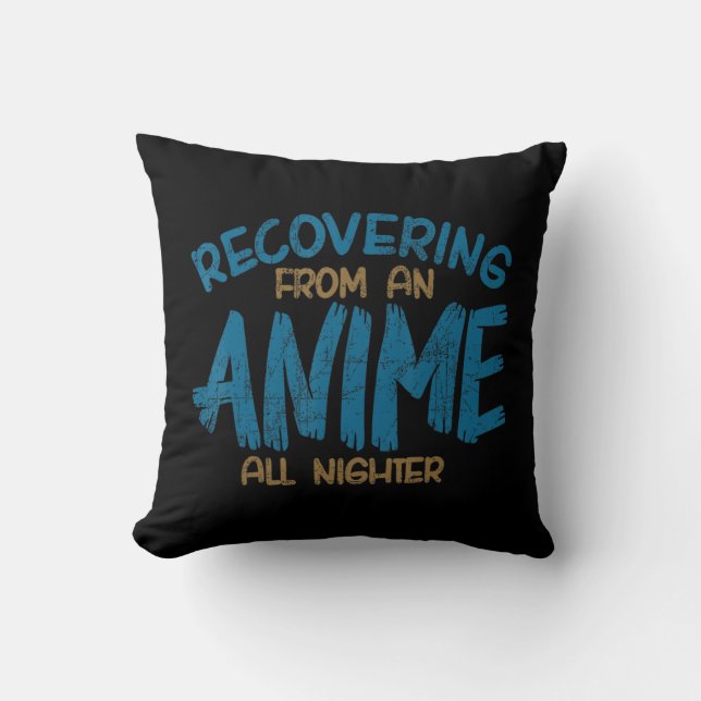 Coussin Récupération D'Un Anime Toute La Nuit Anime Manga  (Recto)