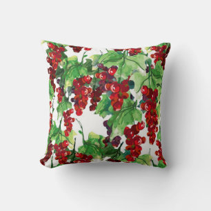 Coussin Red Currant Motif sans joint