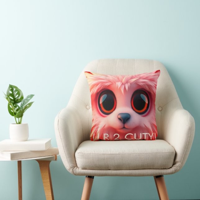 Coussin Red Flame Cuty (Chaise)
