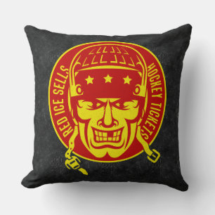 Coussin Red Ice vend des billets de hockey Jeter l'oreille
