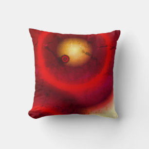 Coussin Red Planets Soleil Cercles Astronomie Cuisine