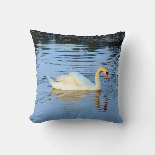 Coussin reflété du cygne blanc (Recto)