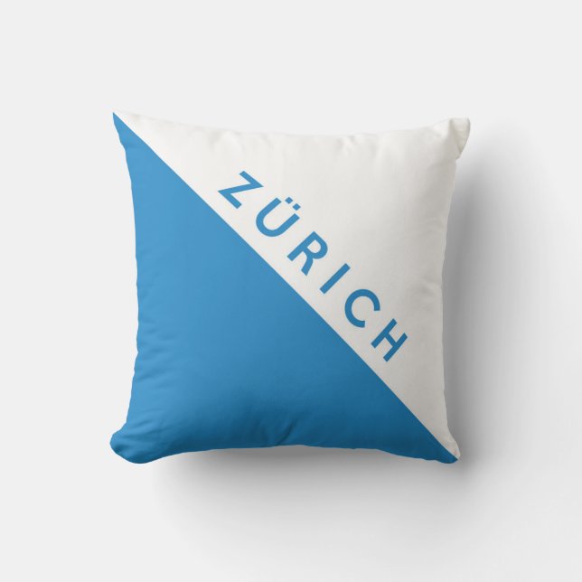 Coussin Région suisse de drapeau de la Suisse de province (Recto)
