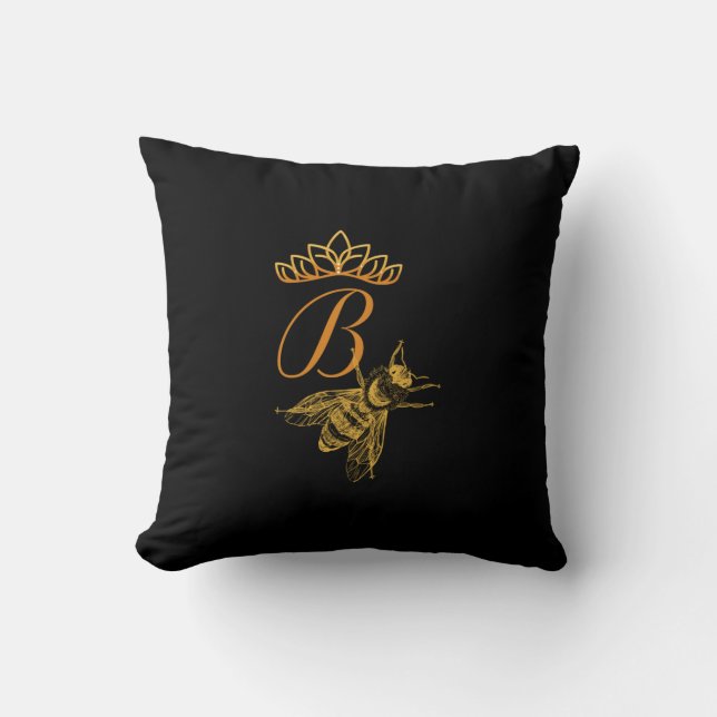 Coussin Reine Bee (Recto)