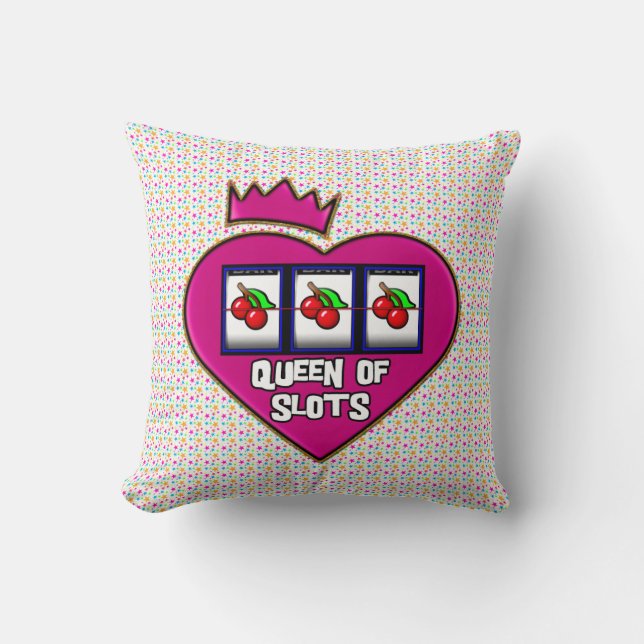 Coussin Reine de carreau de fentes (Recto)