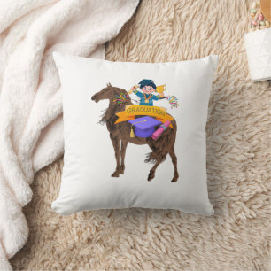 Coussin Remise des diplômes de Wild Spirit – Célébration d