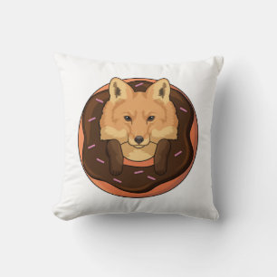 Coussin Renard avec Beignet