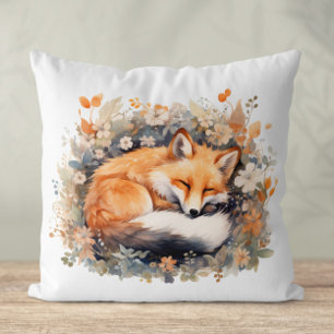 Coussin Renard dormant