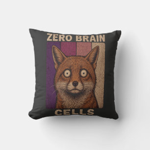 Coussin Renard Mémoire Zéro – Drôle et Mignon Animal