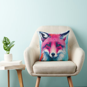Coussin Renard rouge