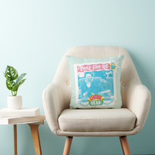 Coussin Rencontrez-moi à Central Perk Neon Graphic