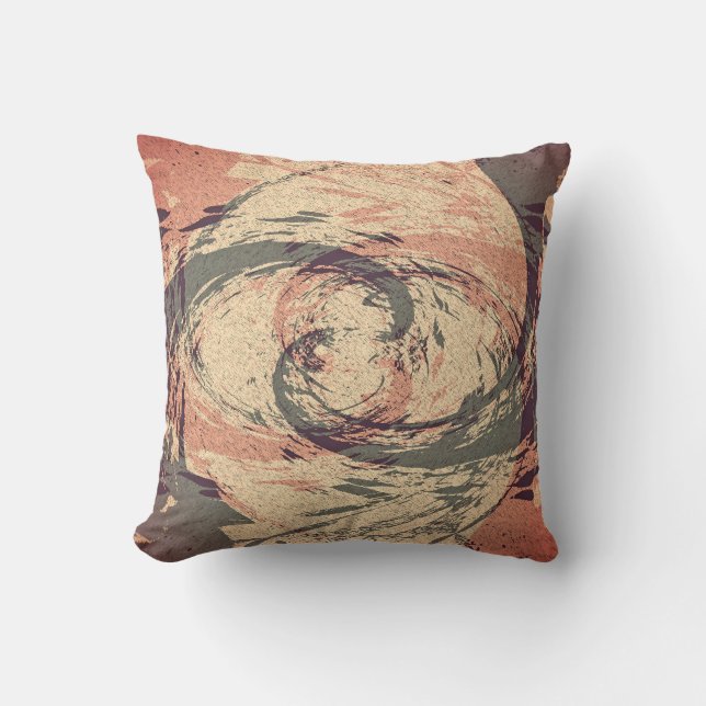 Coussin Rencontrez-Moi Au Milieu - Fractal (Recto)