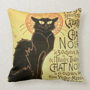 Coussin Réouverture du cabaret Noir de conversation, 1896