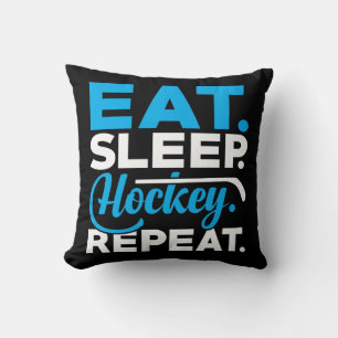 Coussin Répéter le hockey du sommeil