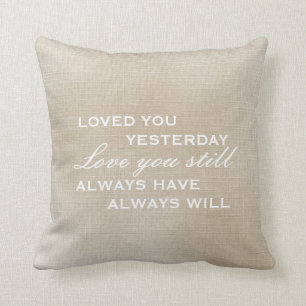 Coussin Reposez le regard vintage usé de   -