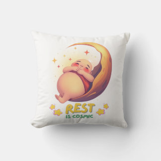 Coussin Rest is Cosmic Kids - Cute Sleeping Baby