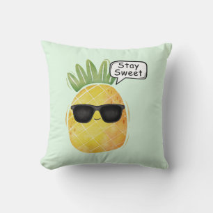 Coussin Restez doux Ananas Cartoon Amusant
