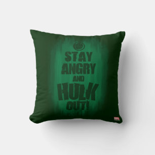 Coussin Restez En Colère Et Devenez Hulk