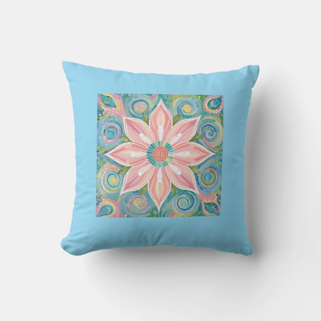 Coussin Restez fort Inspirationnel (Recto)