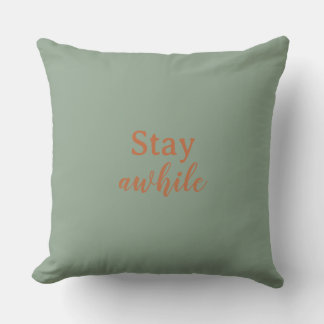 Coussin Restez Un Peu Sage Sable Chaud Typographie Terraco
