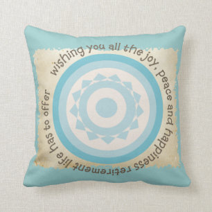 Coussin retiré de citation de professeur