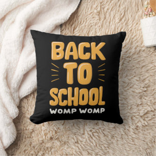 Coussin Retour à l'école Womp Womp Professeur