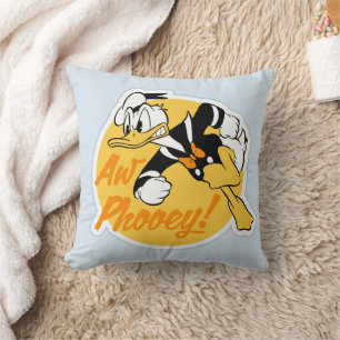 Coussin Rétro Badge "Oh zut alors" Donald Duck