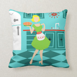 Coussin Rétro carreau de cuisine