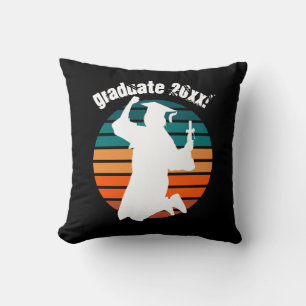 Coussin Retro Graduate Jumping pour Joy Rainbow