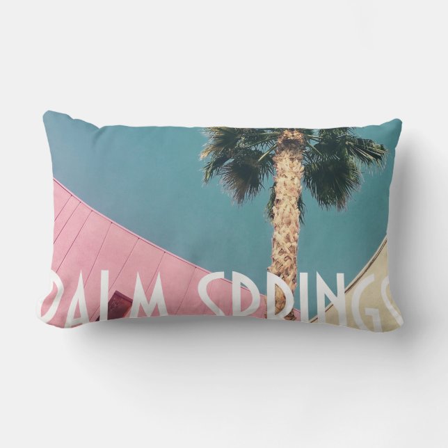 Coussin Retro Palm Springs Lumbar (Recto)
