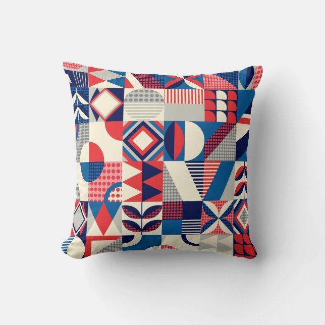 Coussin Retro Quilting (Recto)