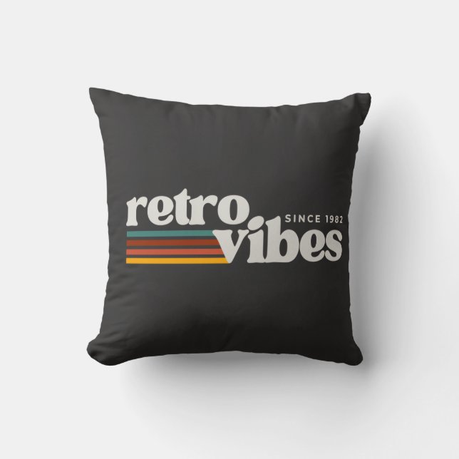 Coussin retro vibes  (Recto)
