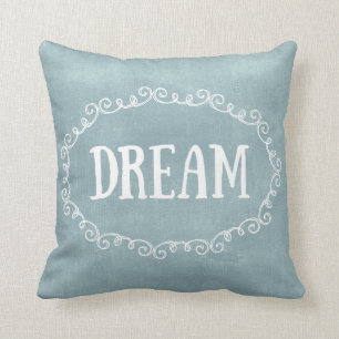 Coussin Rêve bleu lunaire