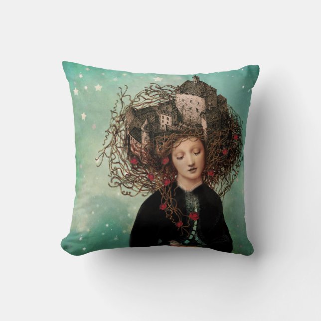 Coussin Rêve de beautés de sommeil (Recto)