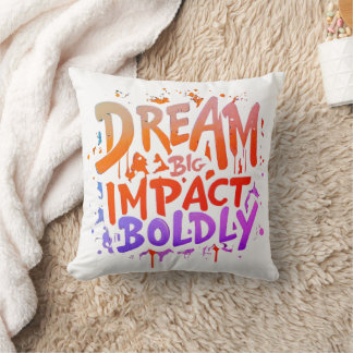 Coussin Rêver un grand impact audacieux