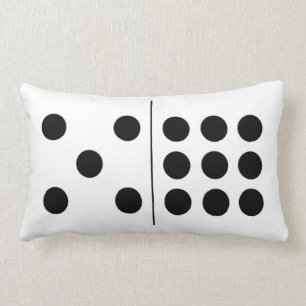 Coussin réversible du domino 5 9