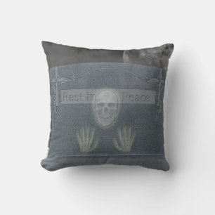 Coussin réversible en pierre de tombe