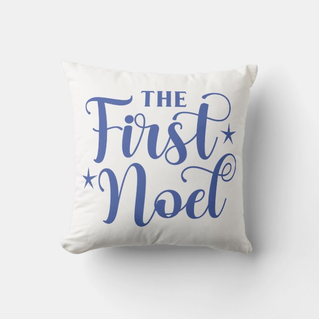 Coussin Réversible Le Premier Noël  (Recto)