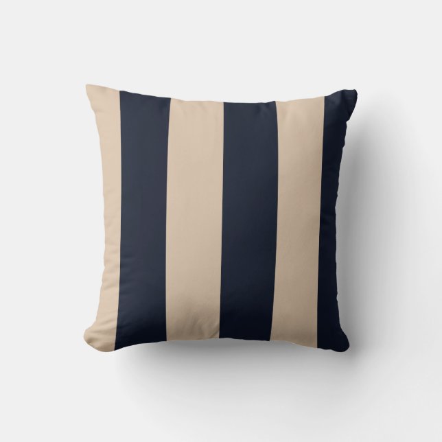 Coussin réversible Tan/Black/Polka Point (Recto)