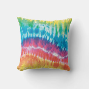Coussin réversible Tie Dye