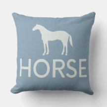 Reversible Washed Denim Horse Equestrian